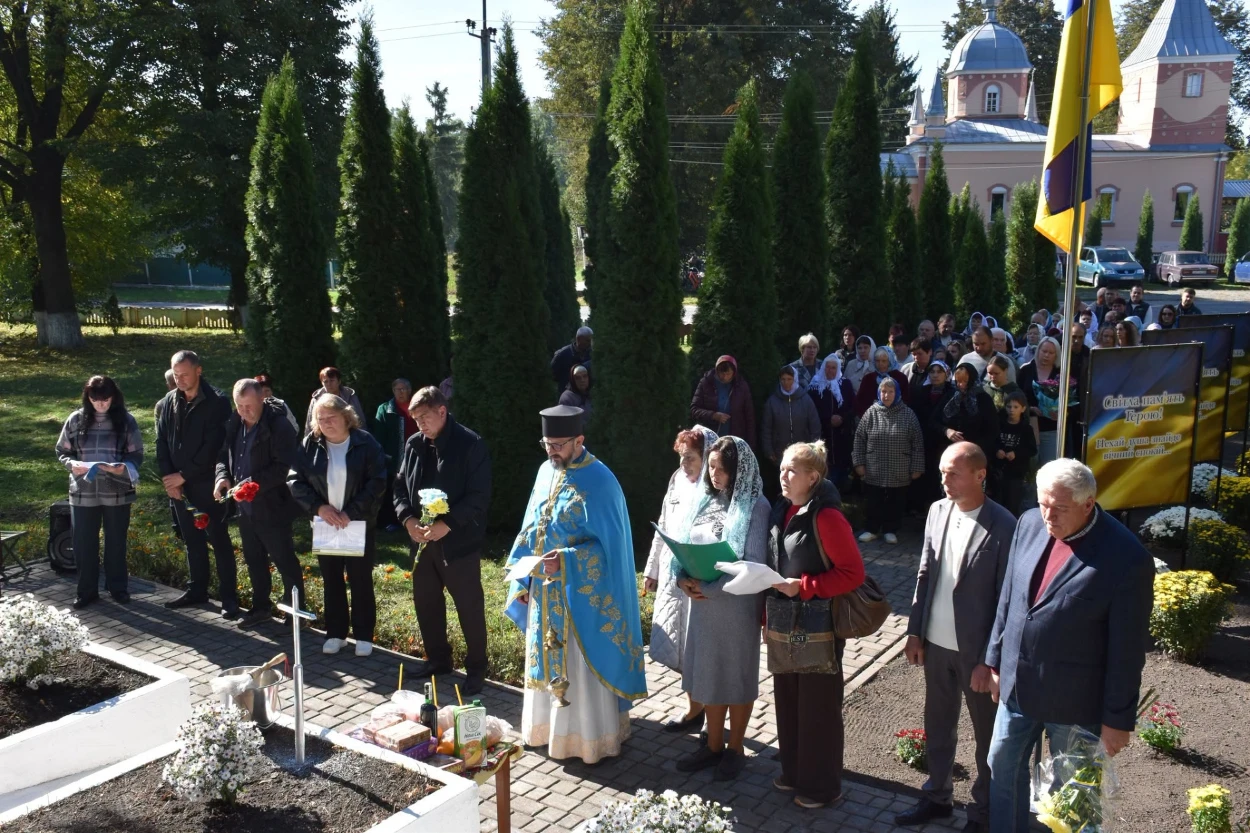 У Сахнівцях і Решнівці відкрили Алеї пам’яті на честь полеглих Захисників України