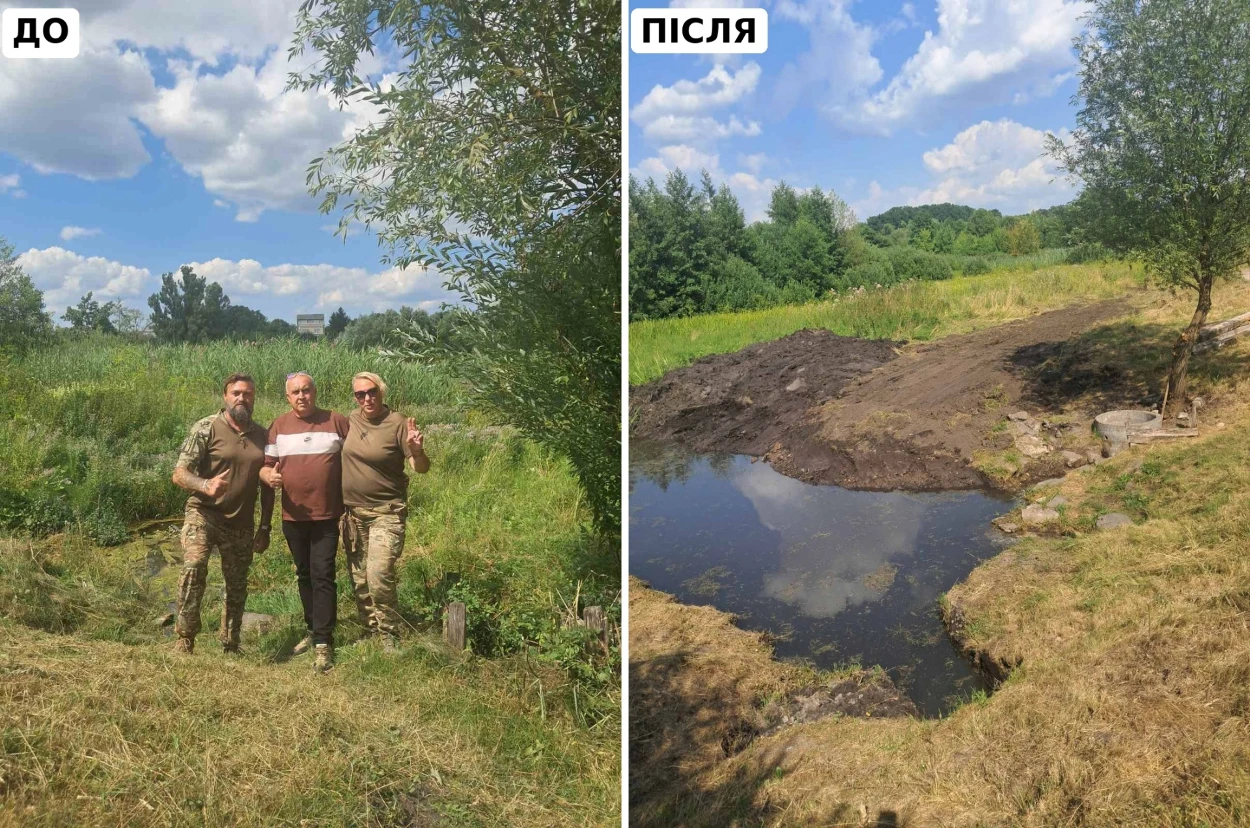 Військові запропонували — громада підтримала: у Григорівці відроджують джерела