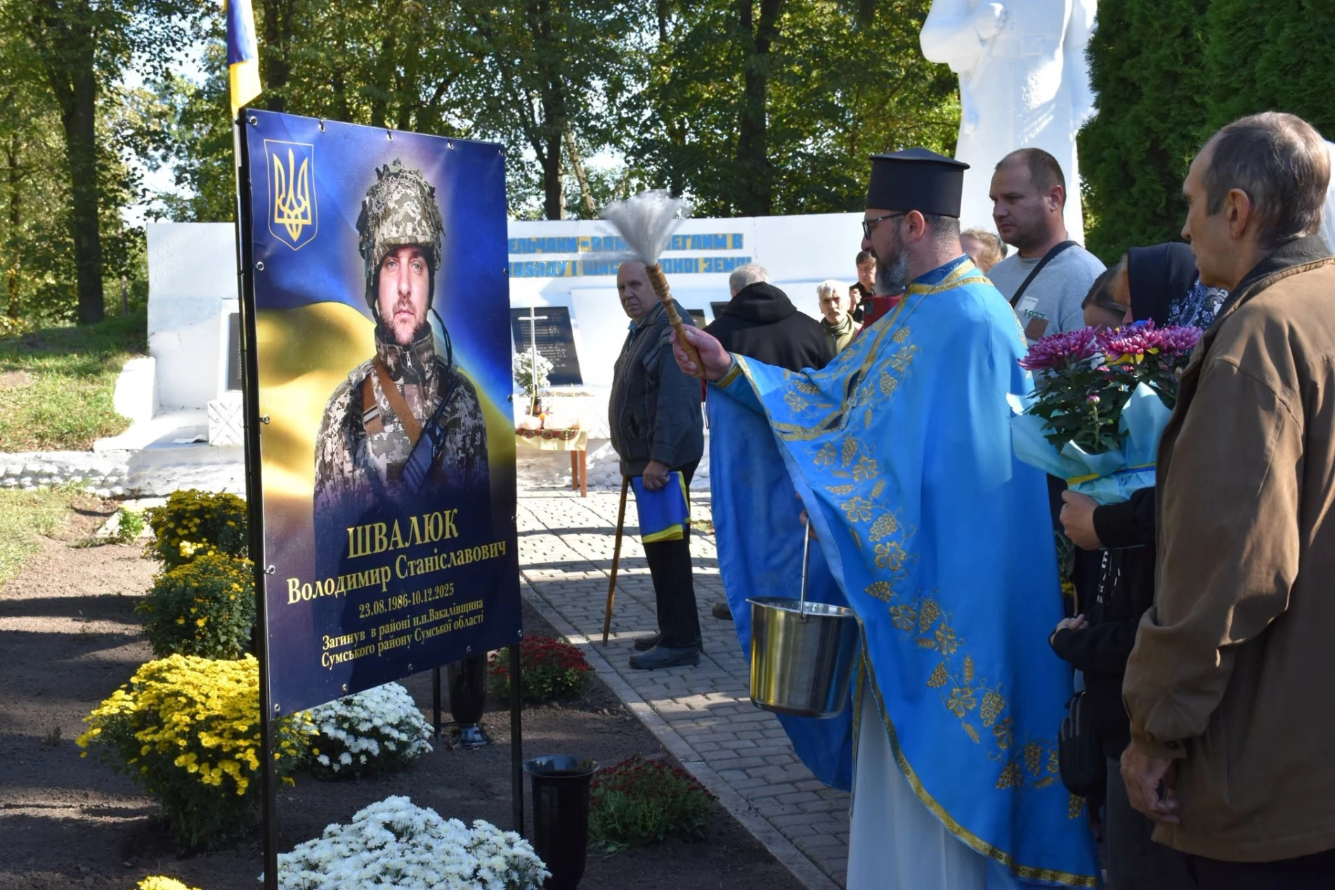У Сахнівцях і Решнівці відкрили Алеї пам’яті на честь полеглих Захисників України