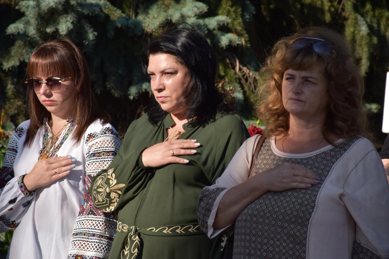 У Старокостянтинові відзначили День синьо-жовтого стяга