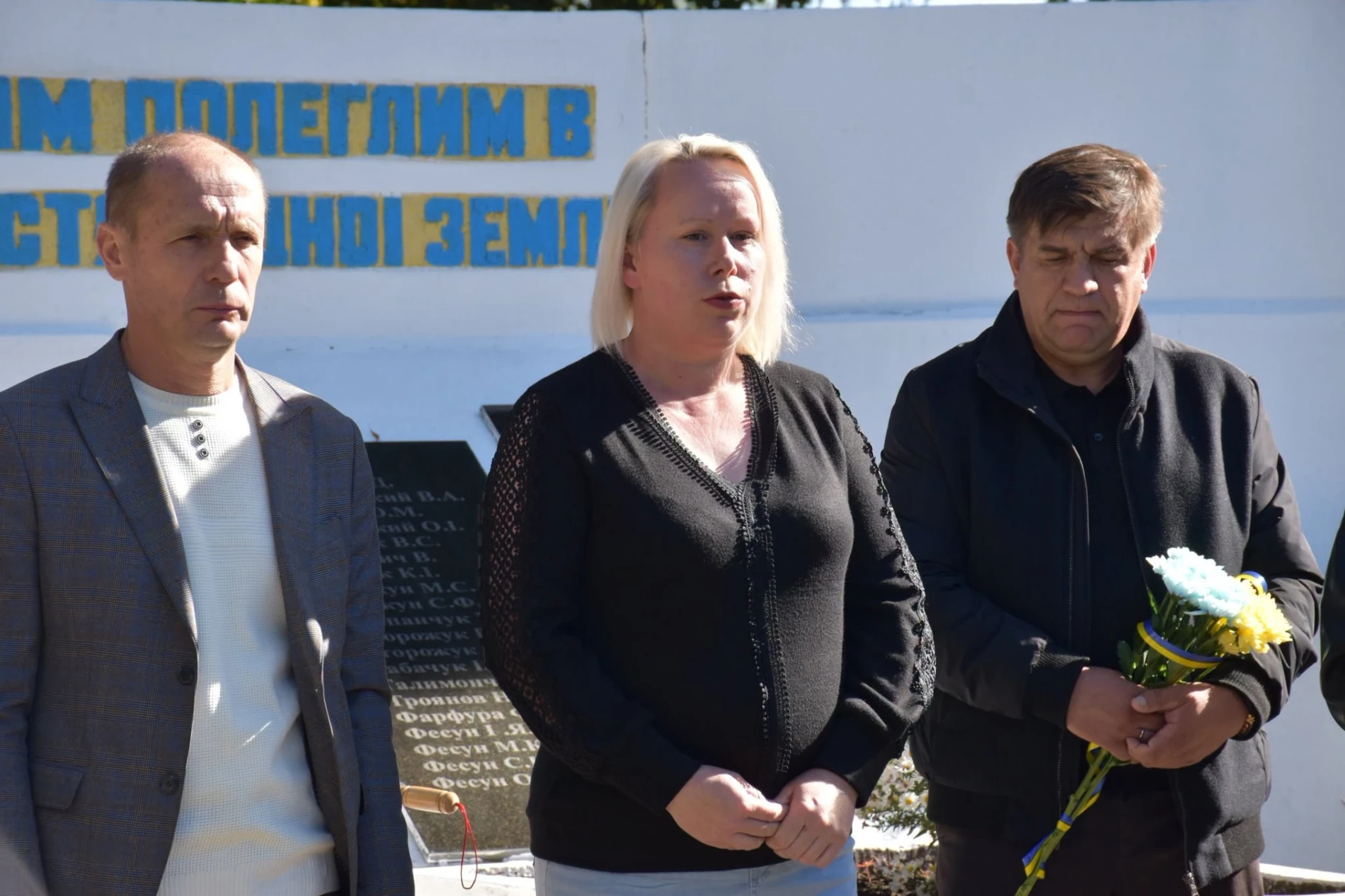У Сахнівцях і Решнівці відкрили Алеї пам’яті на честь полеглих Захисників України