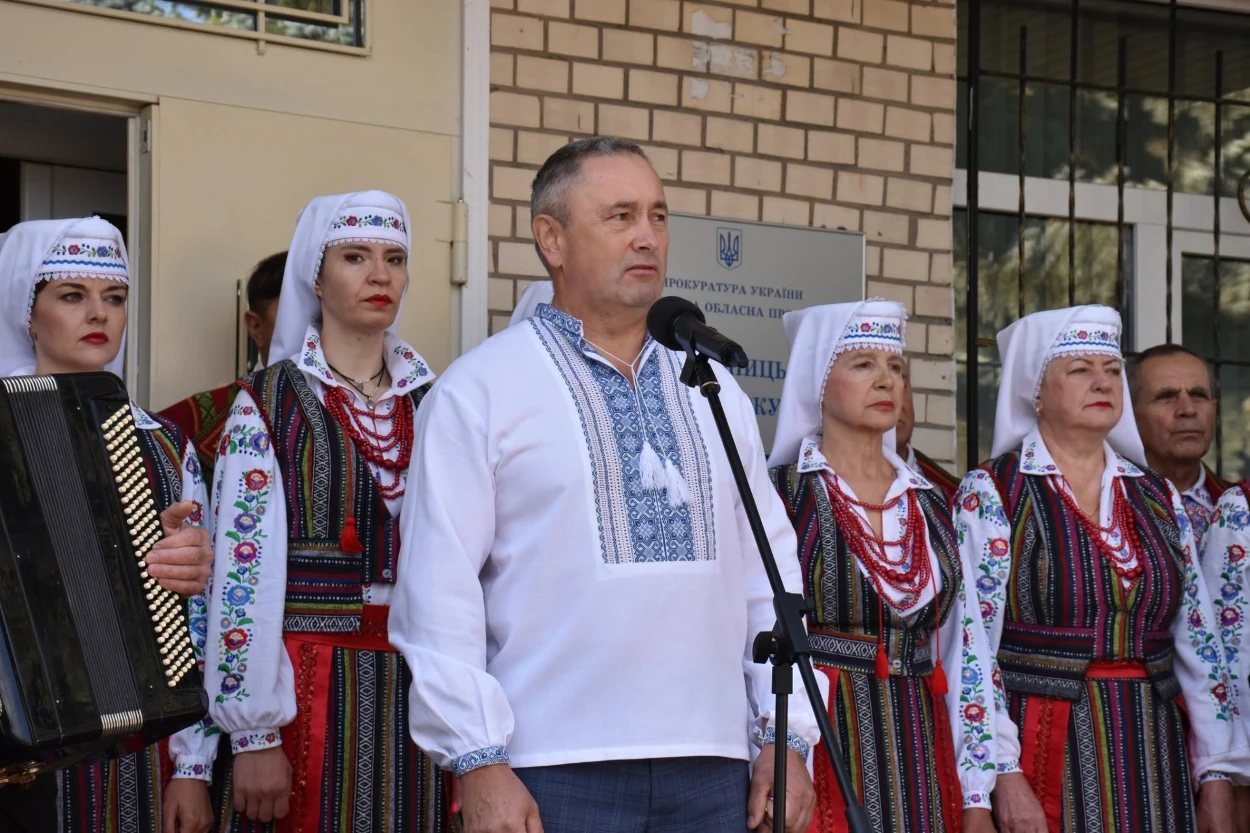 У Старокостянтинові відзначили День синьо-жовтого стяга