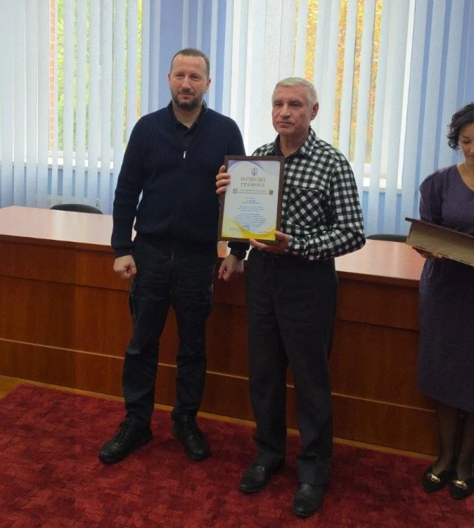 Вихованця та керівника гуртка Станції юних техніків відзначили нагородами Хмельницької ОВА