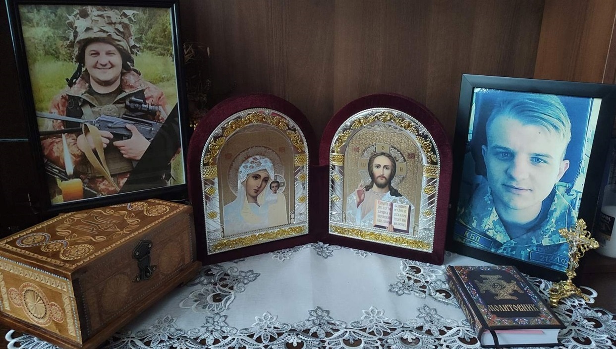 Розмова з фото сина та...молитва