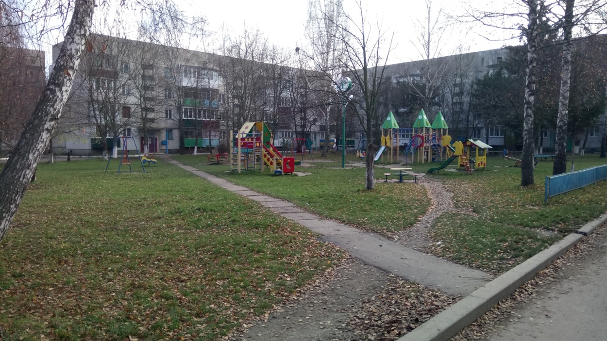 Індійський - район п'ятиповерхівок