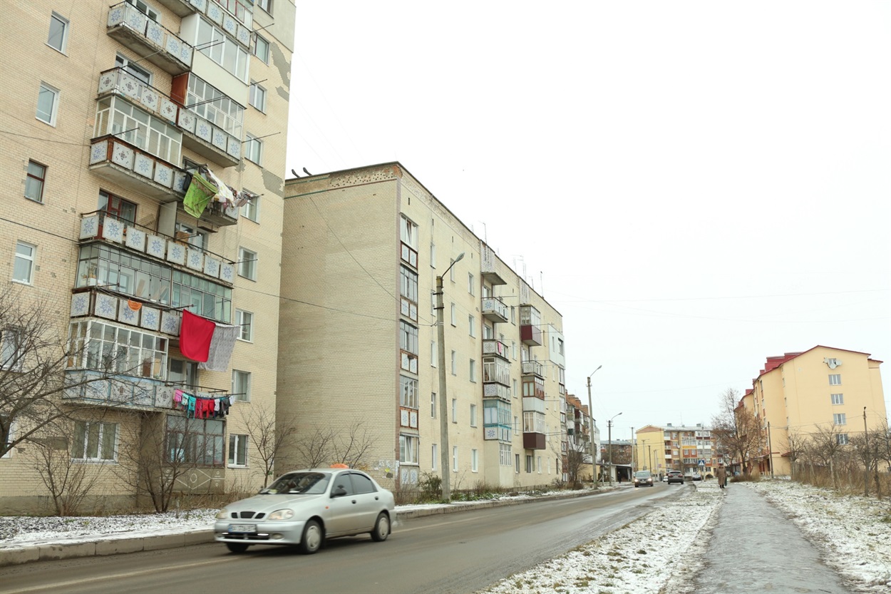 П'ятачок - район одинадцяти багатоповерхівок.