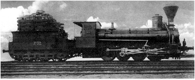 Перший потяг на залізниці Проскурів-Красилів-Старокостянтинів 1913 р