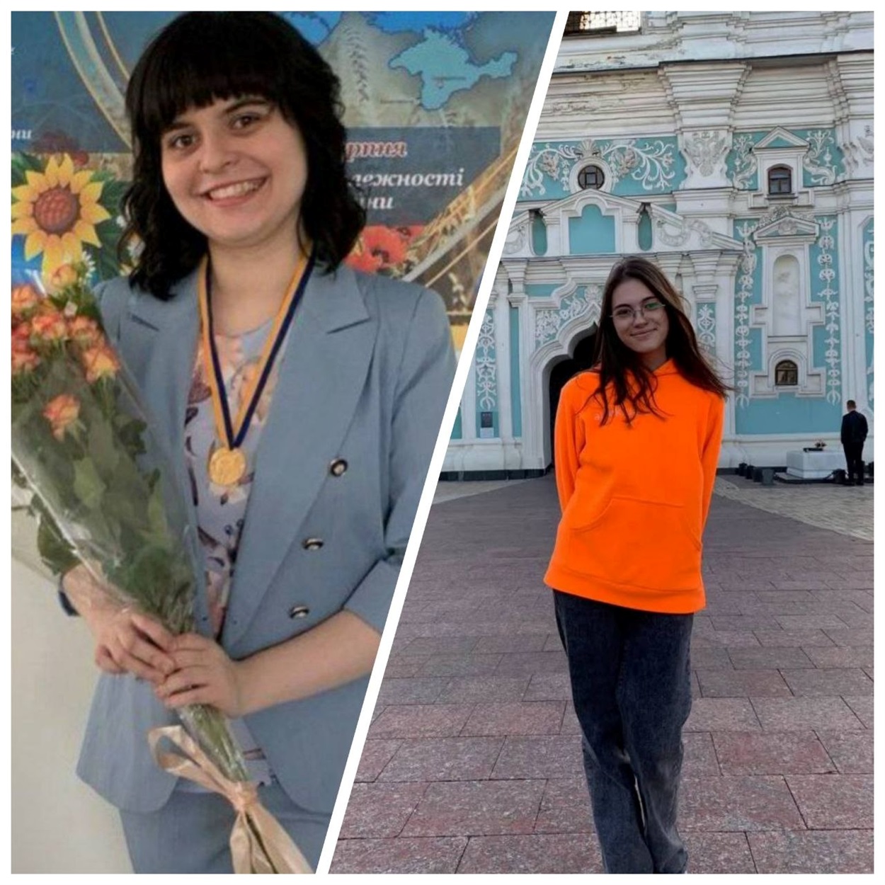Друзі Владислава Олена і Вероніка