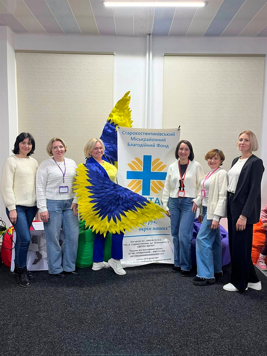 У «Карітас Старокостянтинів» стартував новий проєкт “ШАНС”: дітям — безпека, розвиток і підтримка