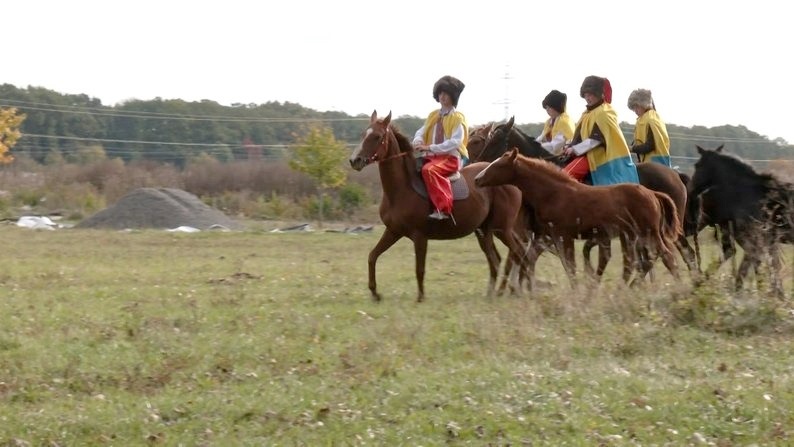 У клубі навчають їзді на конях, жовтень 2025 року, Хмельницький. Суспільне Хмельницький