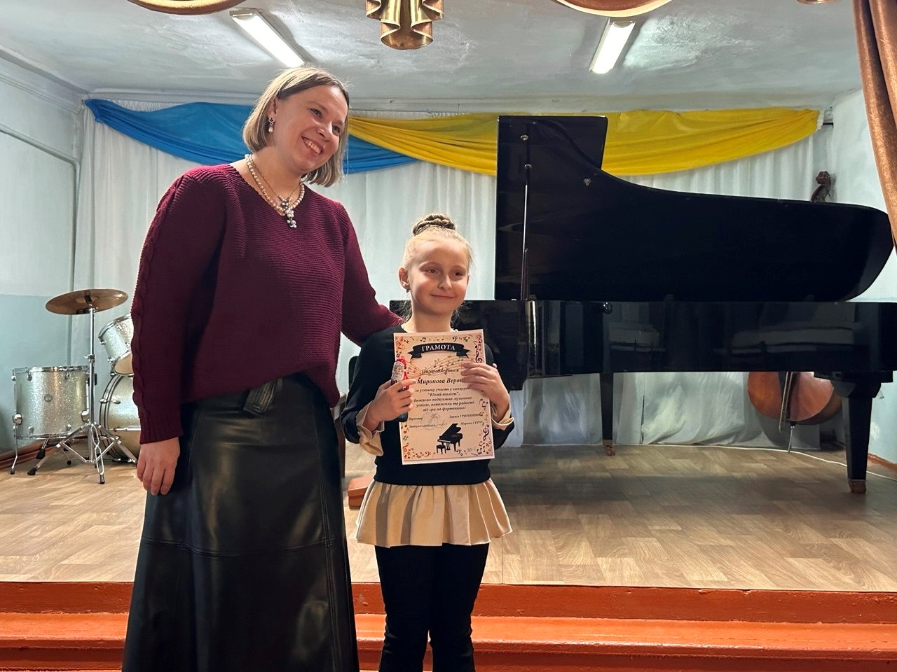 Дебют юних музикантів: у музичній школі відбувся концерт перших творчих успіхів найменших учнів