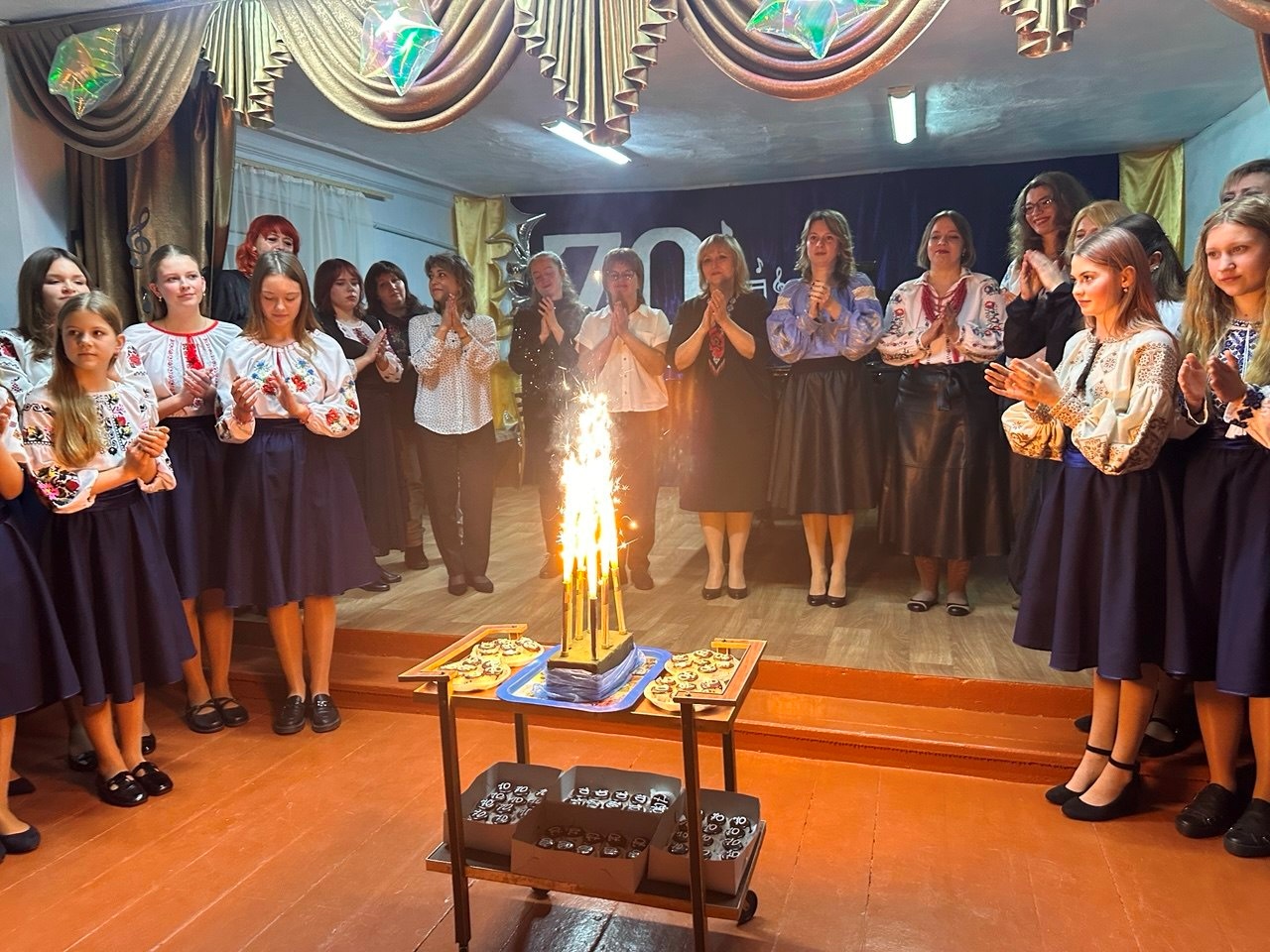 Ювілейна симфонія: 70 років музичній школі і подарунок у 150 000 гривень на інструменти