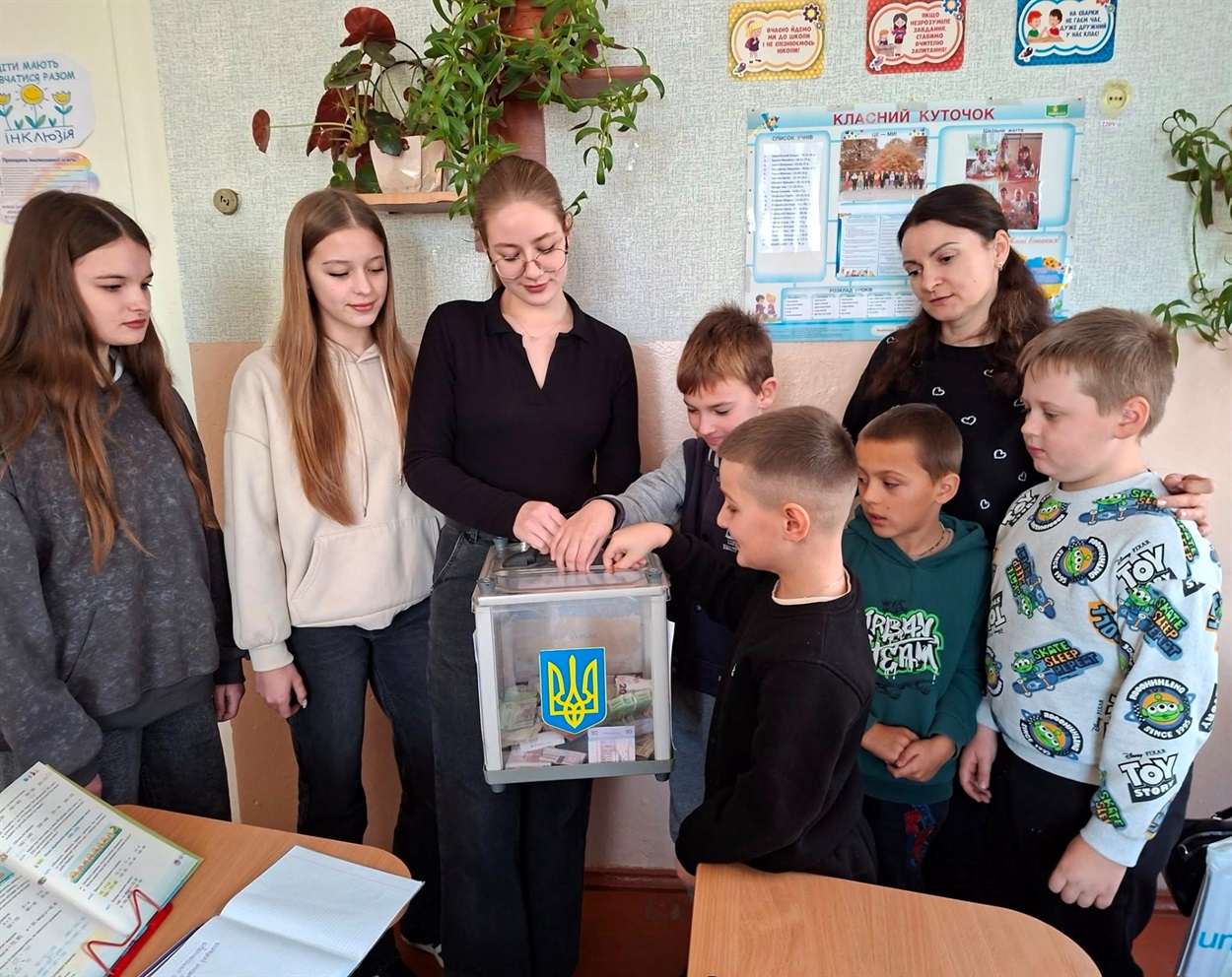 "Донат для ЗСУ" - саме таку акцію провели у ЗОШ І-ІІІ ст. №6