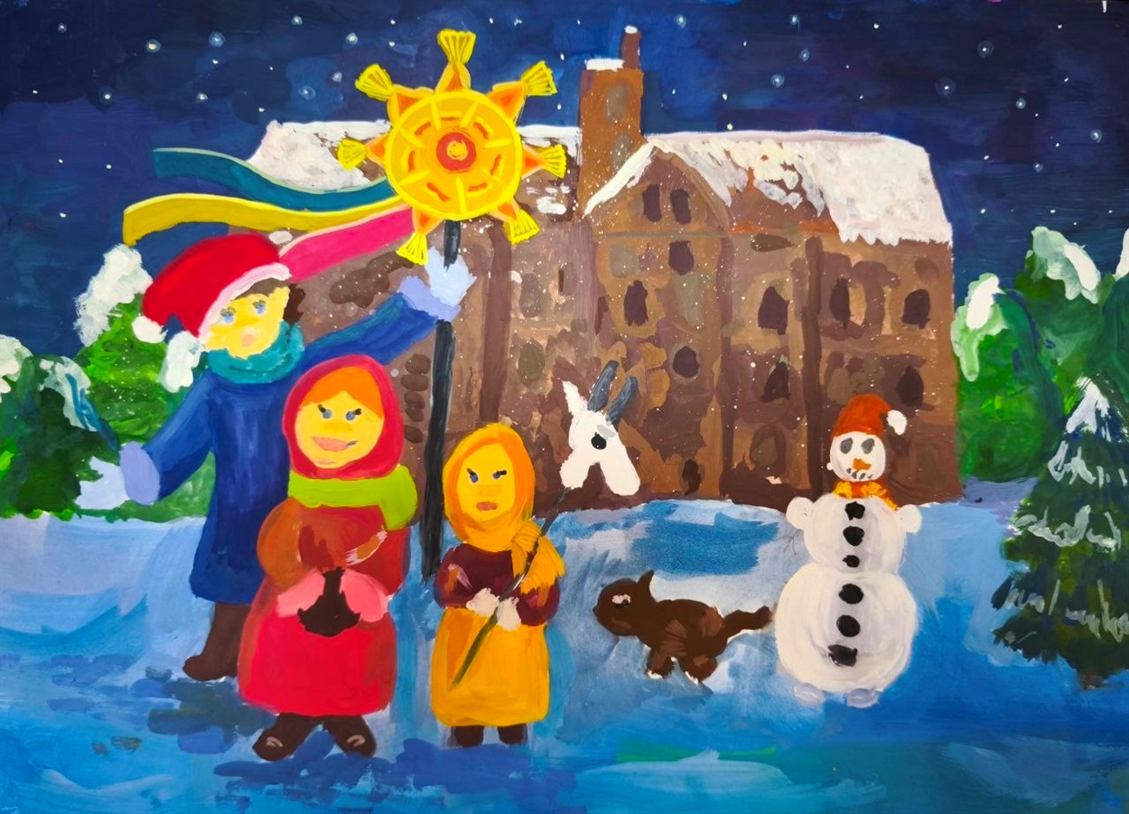 У Старокостянтинові підбили підсумки конкурсу «Зимова листівка Княжого міста – 2025»