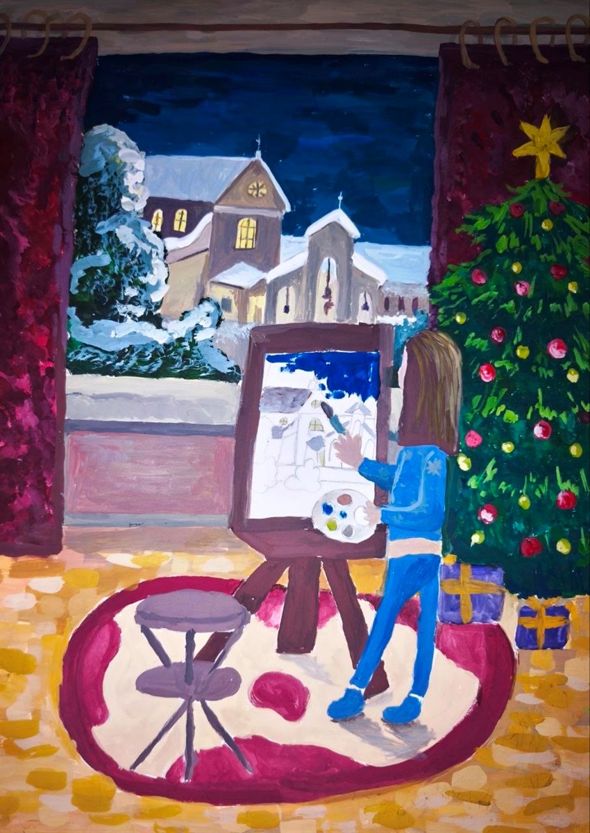 У Старокостянтинові підбили підсумки конкурсу «Зимова листівка Княжого міста – 2025»