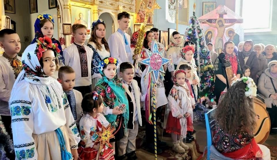 Дитяча коляда лунала у Свято-Андріївському храмі