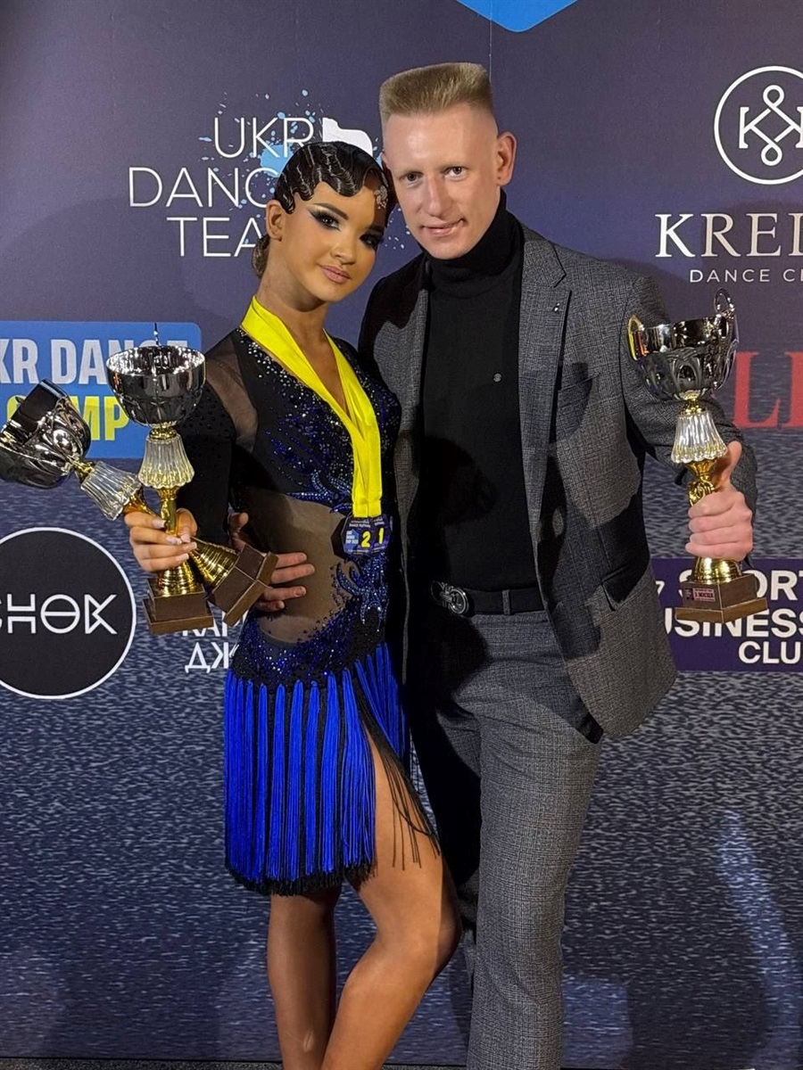 У танці головне не зупинятися: історія спортсменки ДСТК «Данс-Ліцей» Марії Савчук