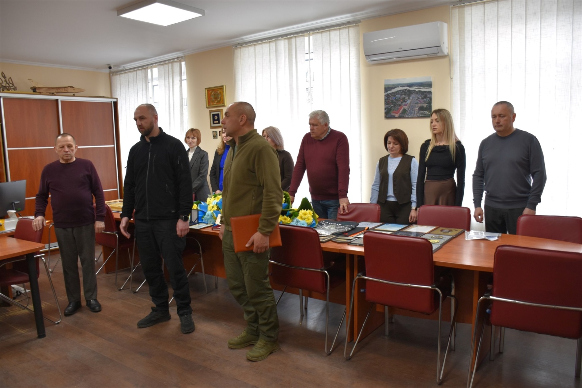 У Старокостянтинівській громаді вручили державні нагороди Захисникам України та їхнім родинам