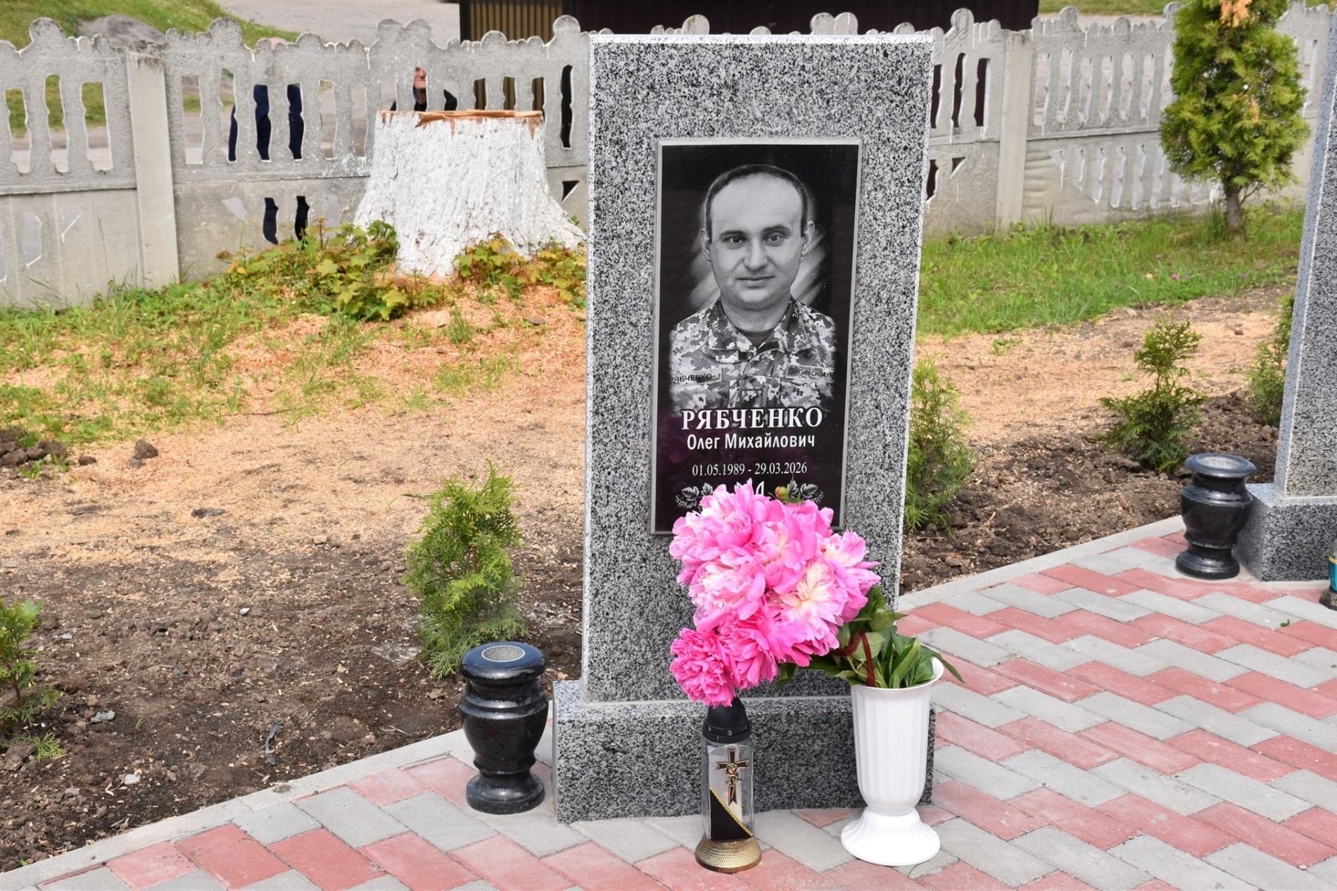 Пам’ять про тих, хто не повернувся: у Григорівці відкрили Алею Героїв