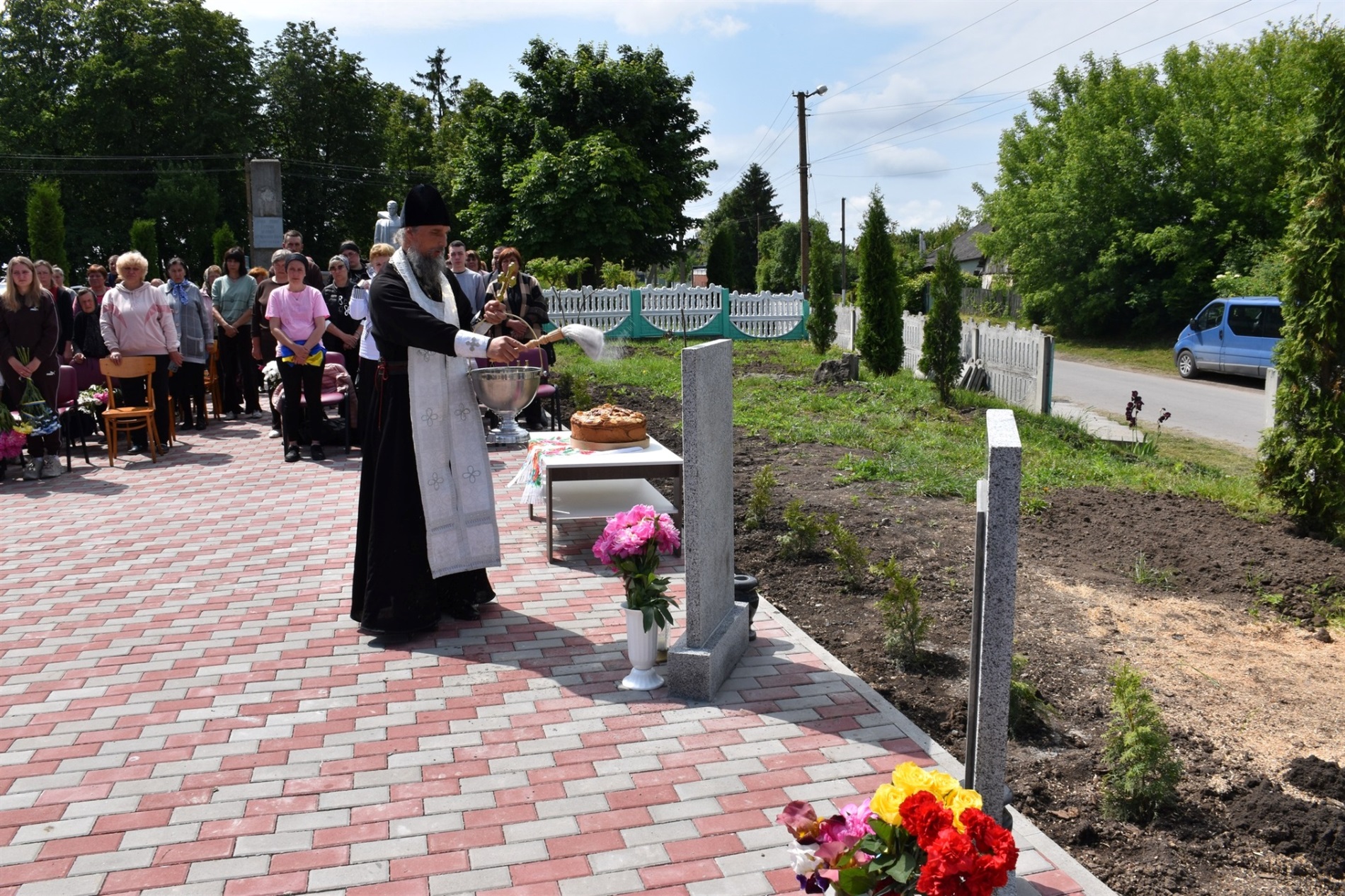 Пам’ять про тих, хто не повернувся: у Григорівці відкрили Алею Героїв
