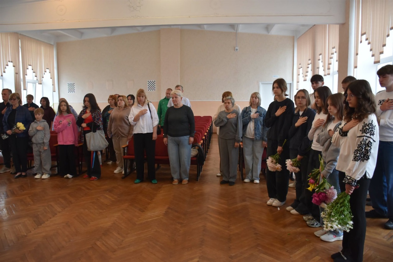 У Старокостянтинові відкрили меморіальну табличку на честь полеглого захисника