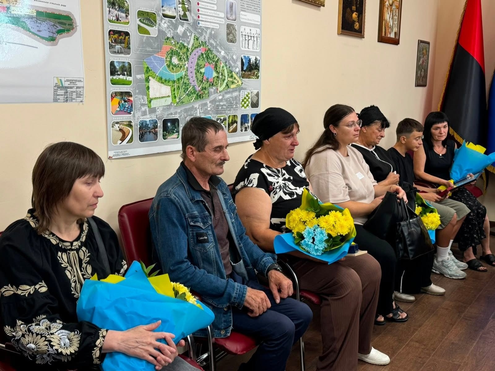 У День Української Державності родинам полеглих Героїв зі Старокостянтинівщини вручили нагороди