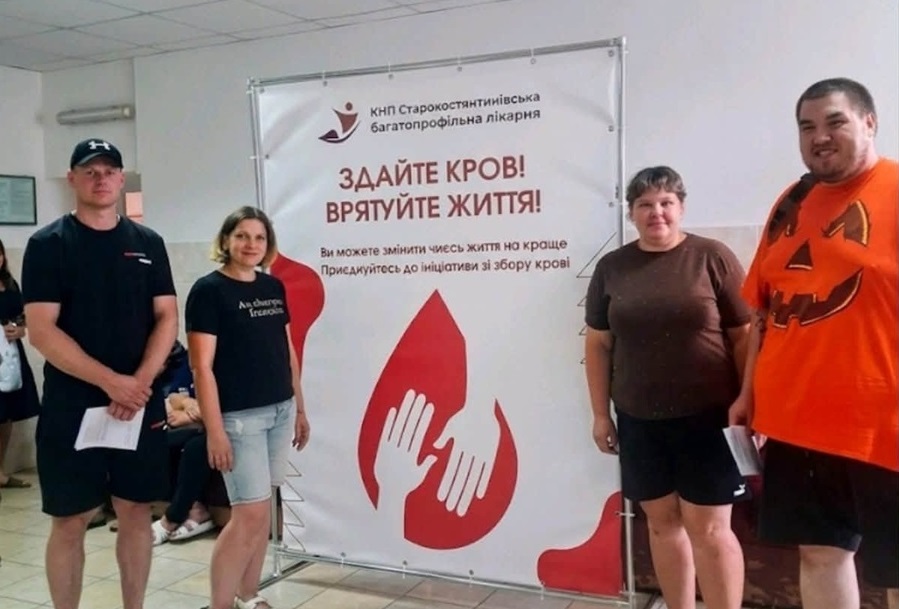Новини Старокостянтинівщини. Перемога, ремонт, донорство, злочин та пожежа
